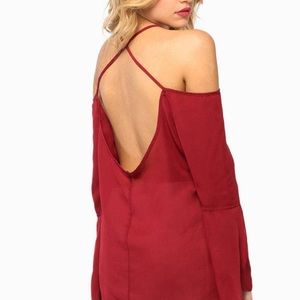 Red Criss Cross Dress